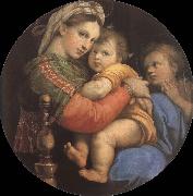 RAFFAELLO Sanzio The virgin mary in the chair Germany oil painting reproduction